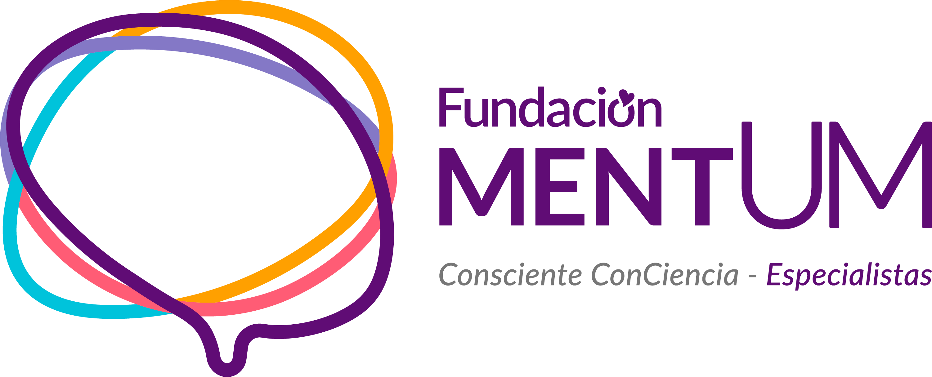 Logotipo Horizontal Compacto Fundación Mentum